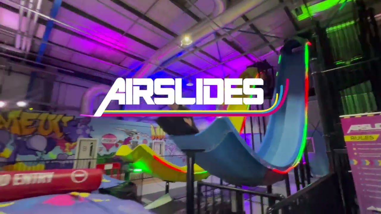 NEW #AIRSLIDES NOW OPEN AT #ASCENTBLACKPOOL