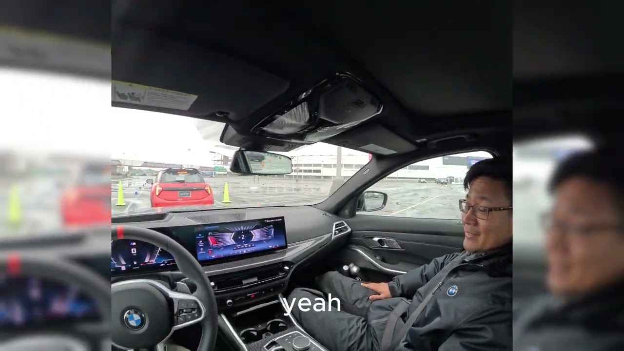 Driver Training: BMW M340 in the wet!