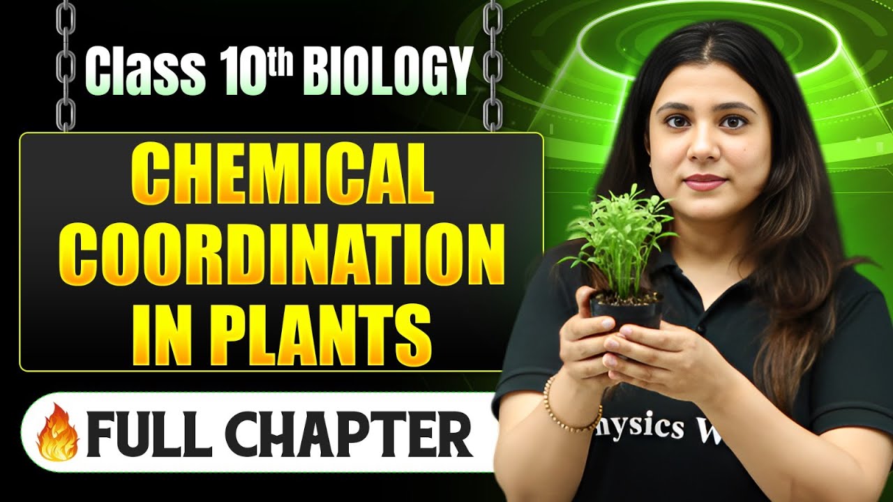 Chemical Coordination In Plants Complete Chapter in One Shot | Class 10 Biology | ICSE Board