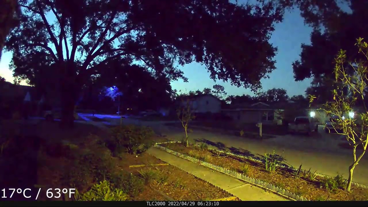 Late April Timelapse from Tampa, FL, USA