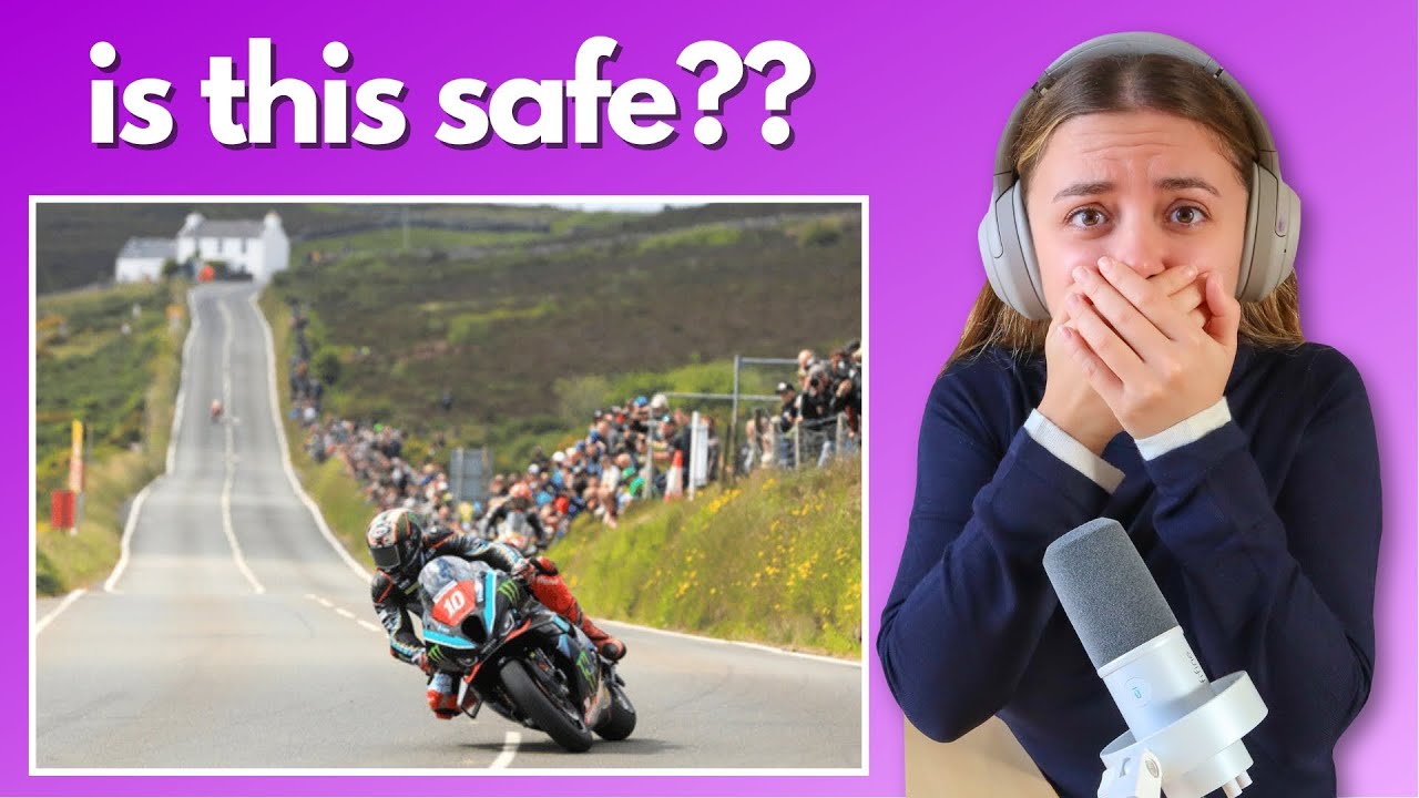 Реакция на гонку Isle of Man TT (впервые)