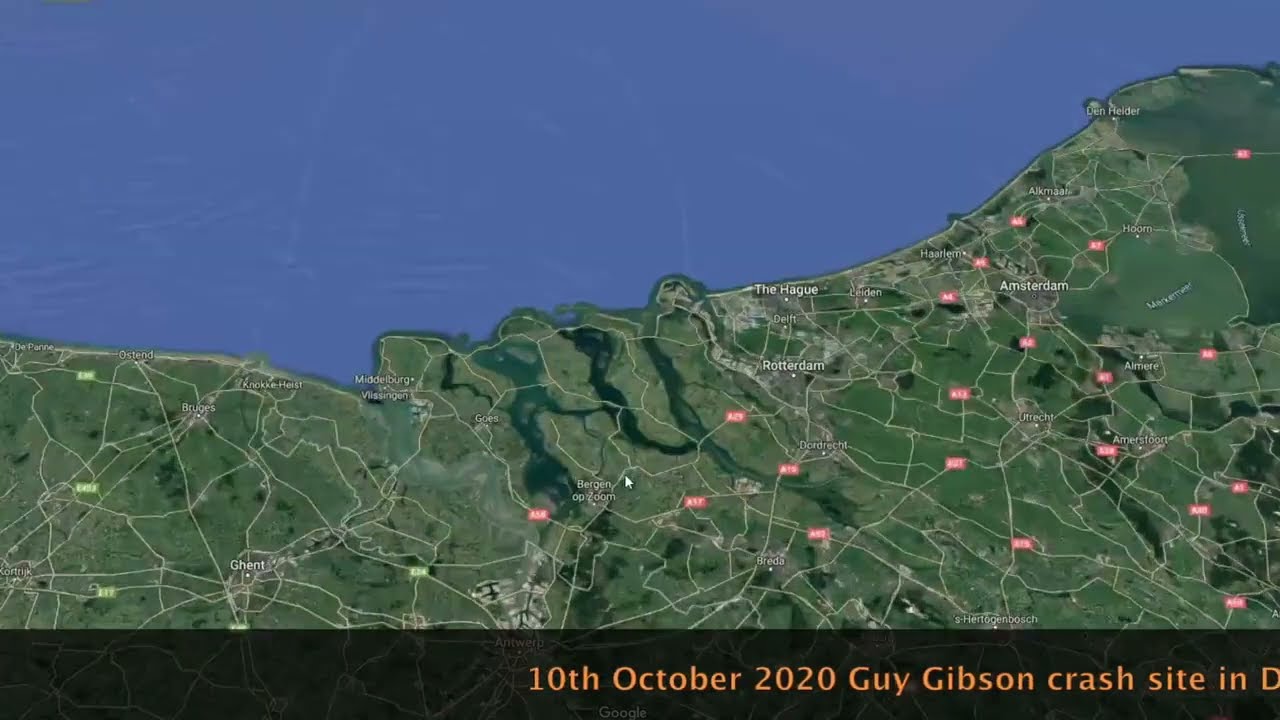 Guy Gibson VC. Crash site.