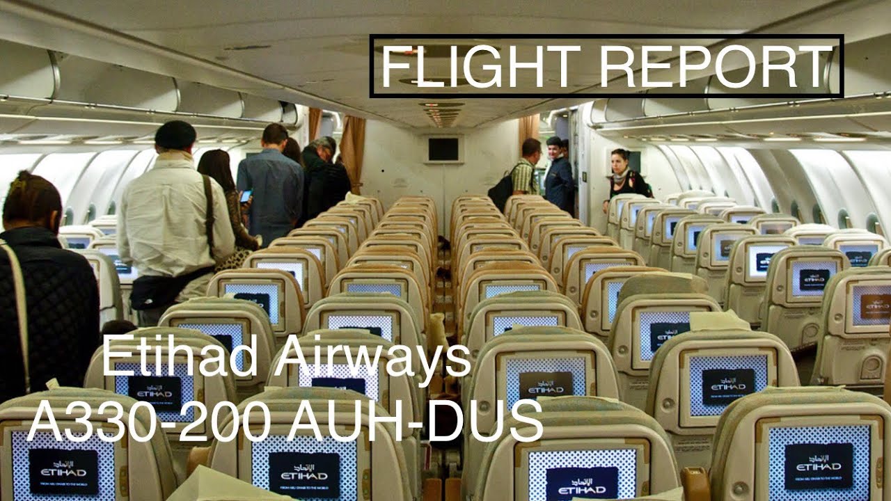 FLIGHT REPORT | Etihad Airways (Economy Class) | A330-200 | Abu Dhabi-Düsseldorf |