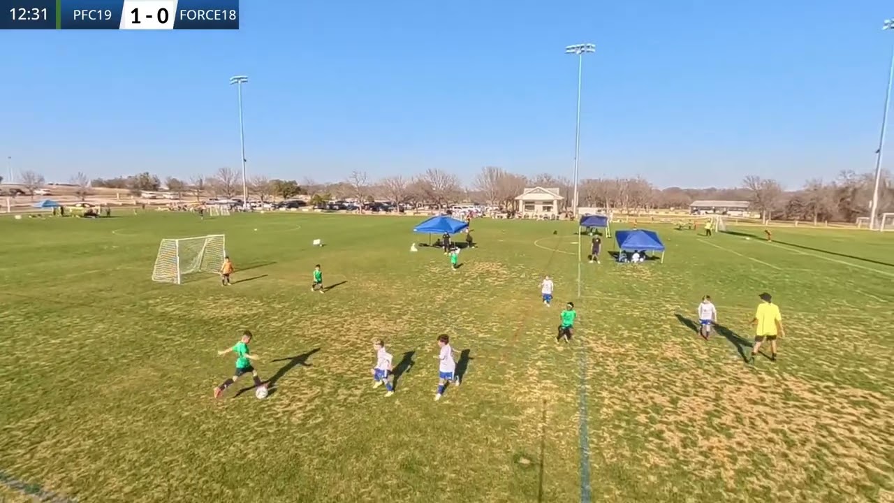 PFC 19B Green vs Force FC 18B White