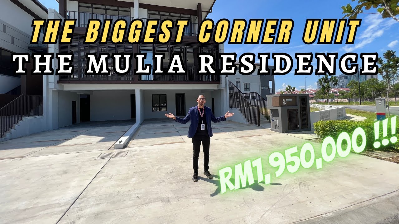 RM1,950,000 | THE MULIA RESIDENCE @ CYBERJAYA | BIGGEST CORNER LOT 5124 SQFT | FREEHOLD | 3-STOREYS