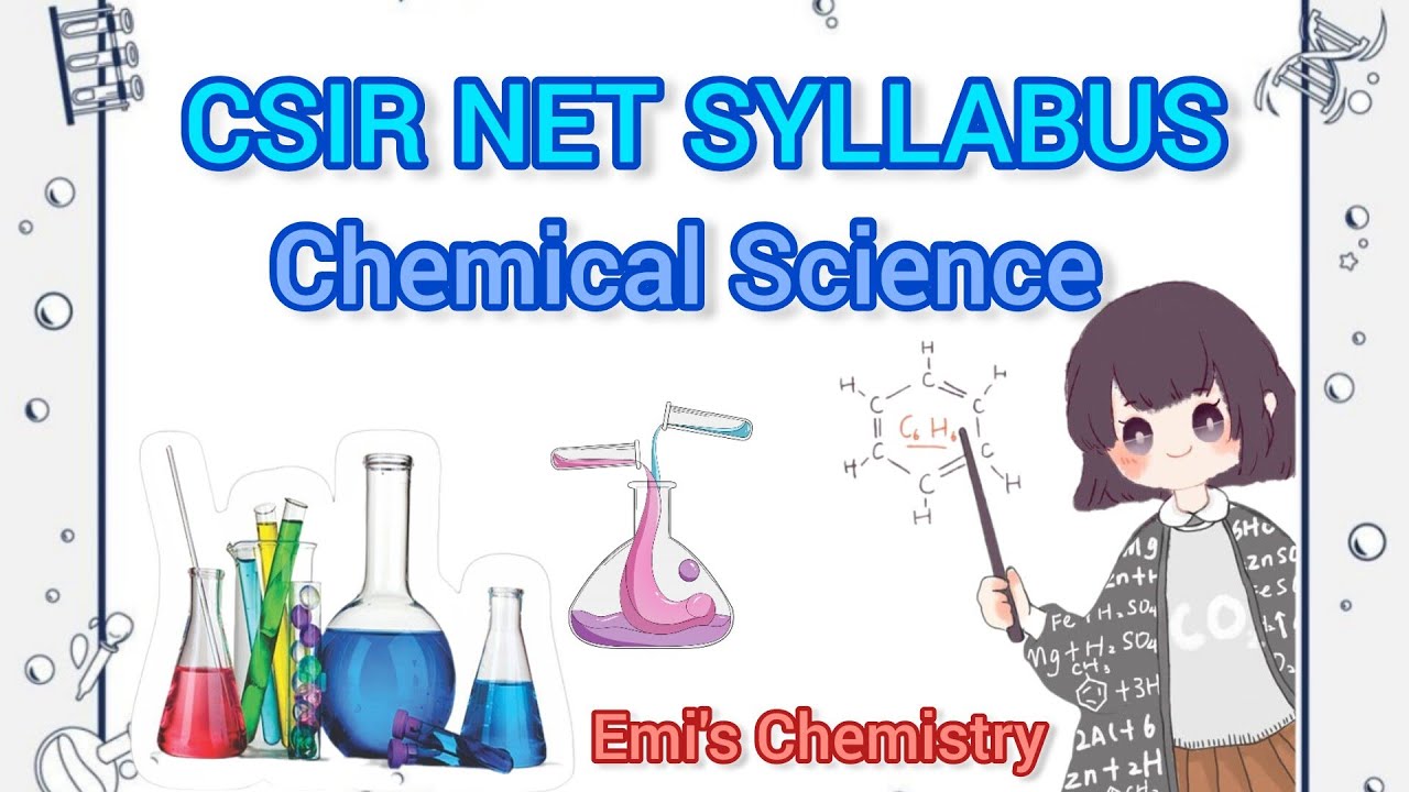 CSIR NET Chemical Science Syllabus in Tamil / Emi's Chemistry