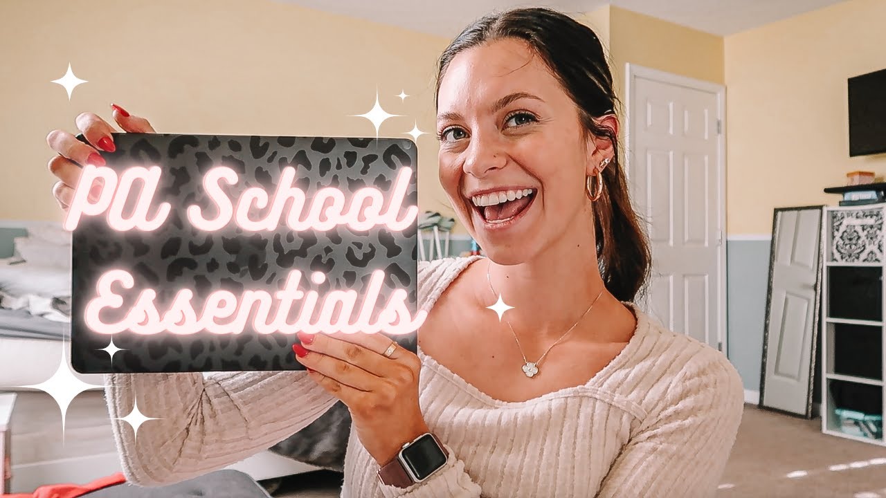 My PA School Essentials | didactic  + clinical year, apps, tech, shoes