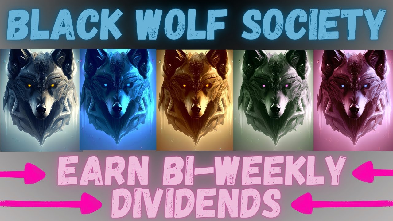 BLACK WOLD SOCIETY NFT COLLECTION WITH REAL UTILITY