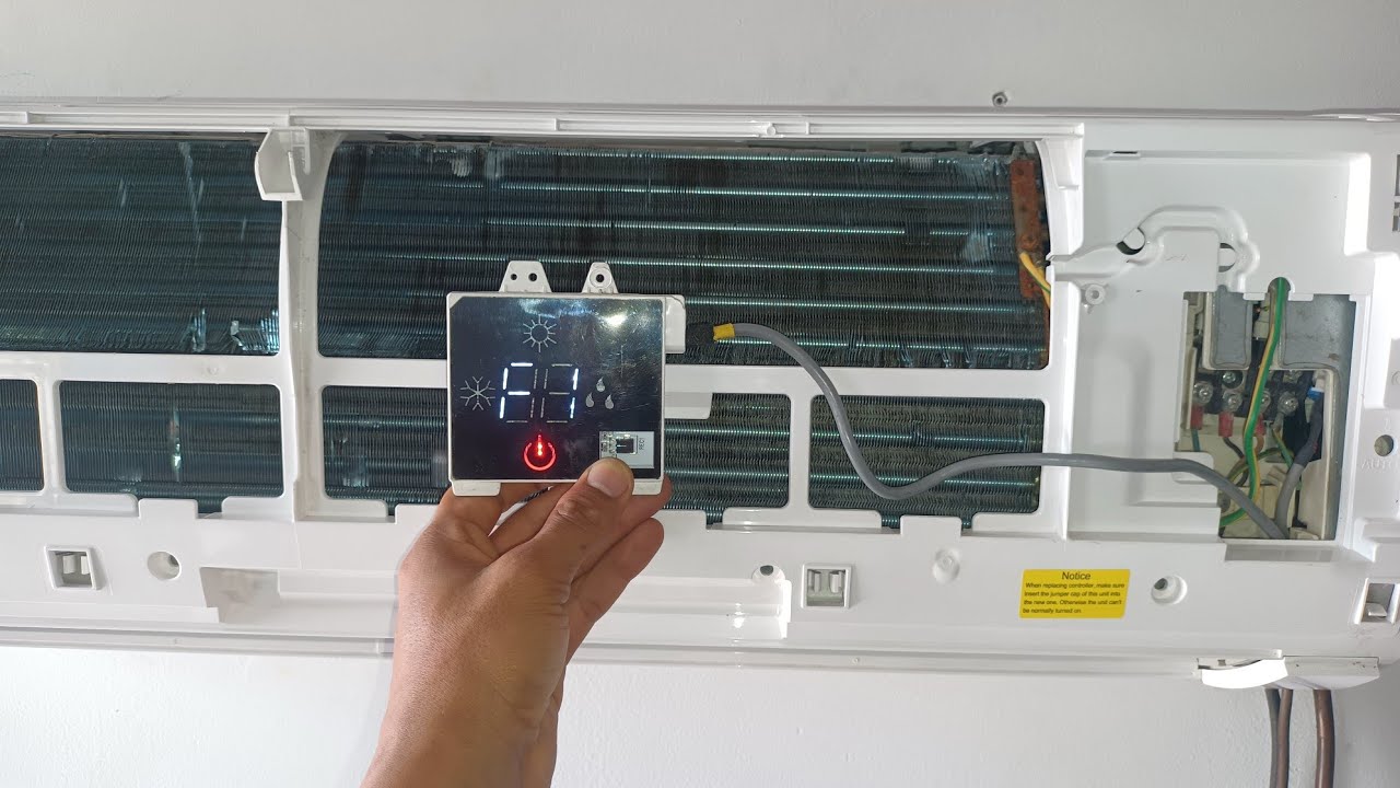 Error F1 aire acondicionado inverter Olimpo