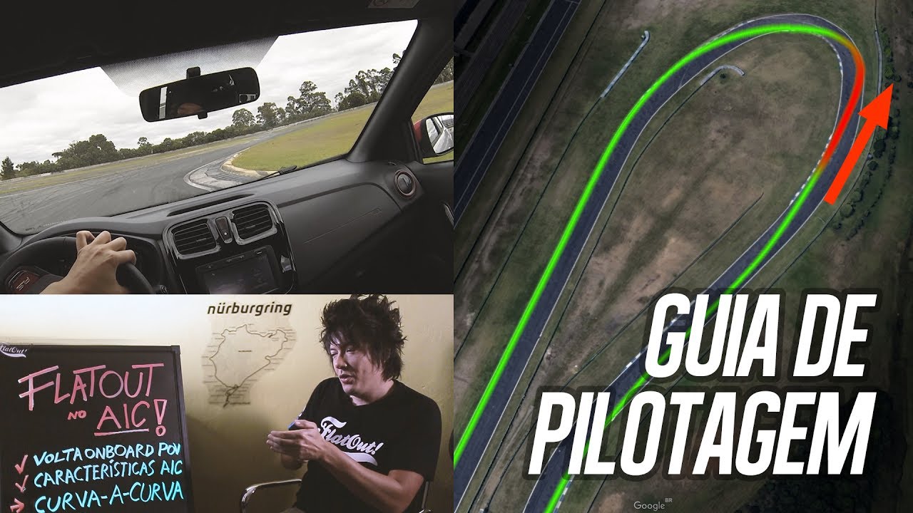 Guia de pilotagem AIC (Autódromo de Curitiba) + onboard em 1ª pessoa no Sandero RS!