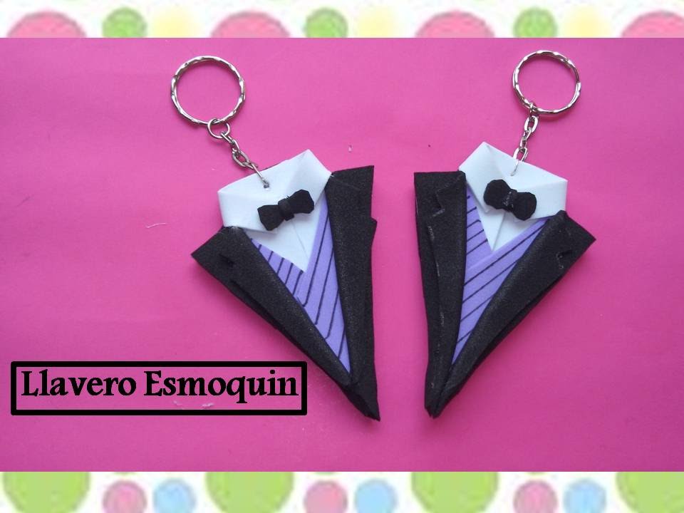 LLAVERO ESMOQUIN ( REGALO PARA PAPÁ)