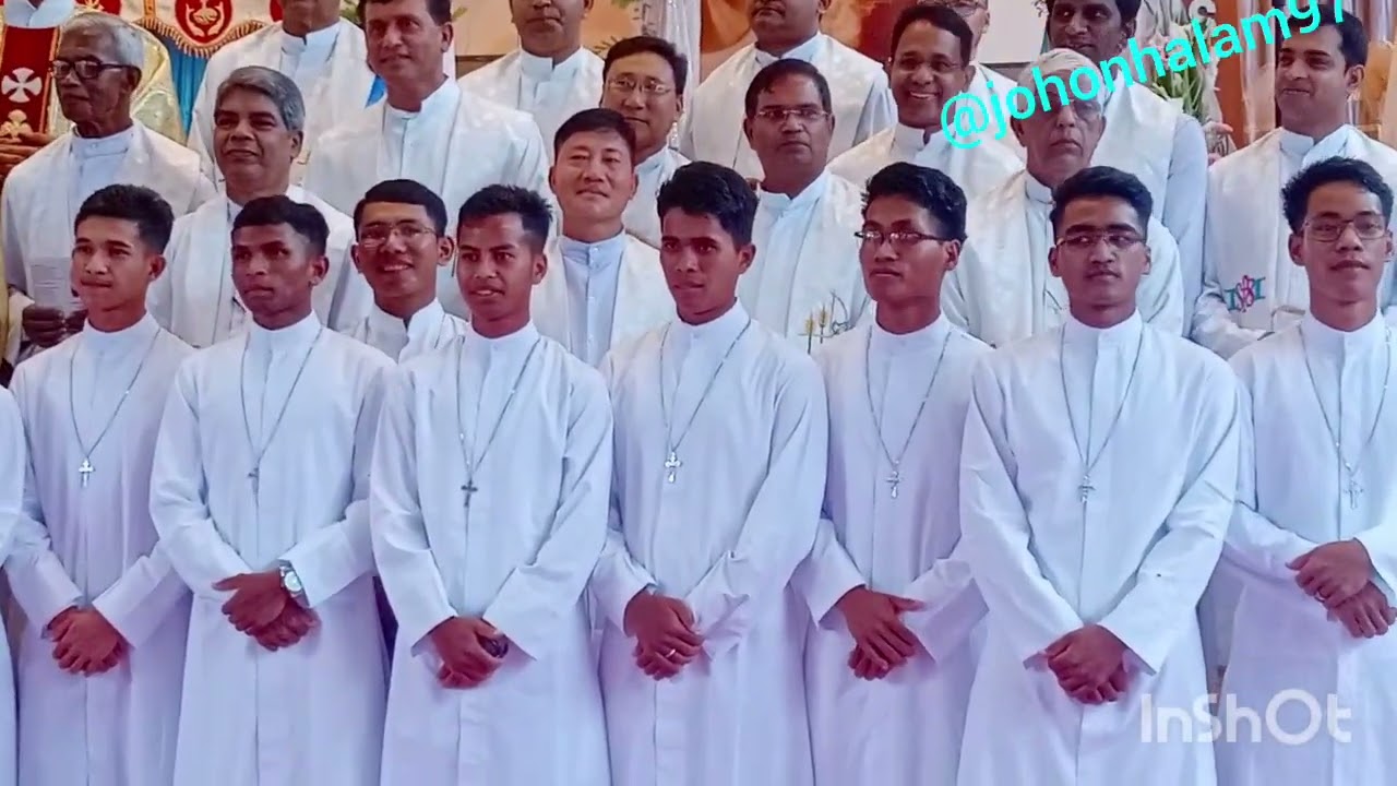 First profession of Br.Philip's (Bijoyril) At Chabua Dibrugarh Assam. Son of Jeilalmoni..!