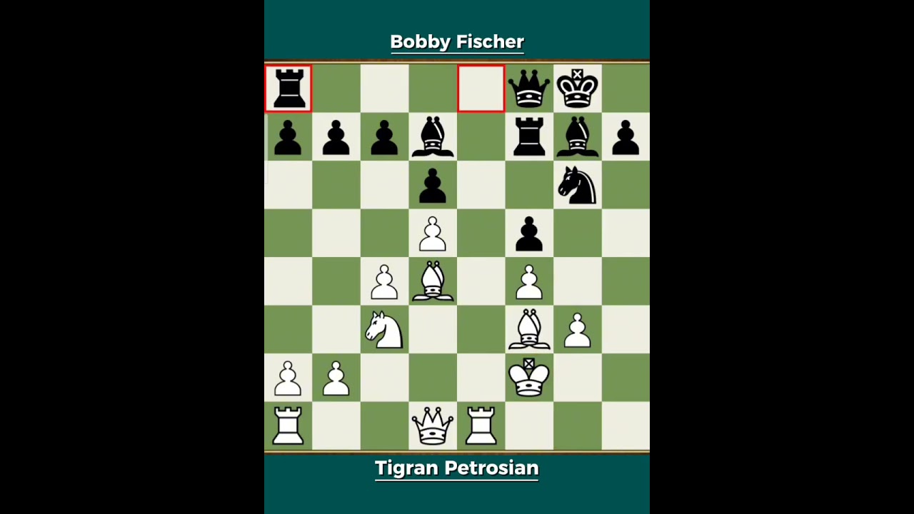 Tigran Petrosian vs Bobby Fischer ◉ Strategy vs Aggression | Interzonal Portoroz 1958