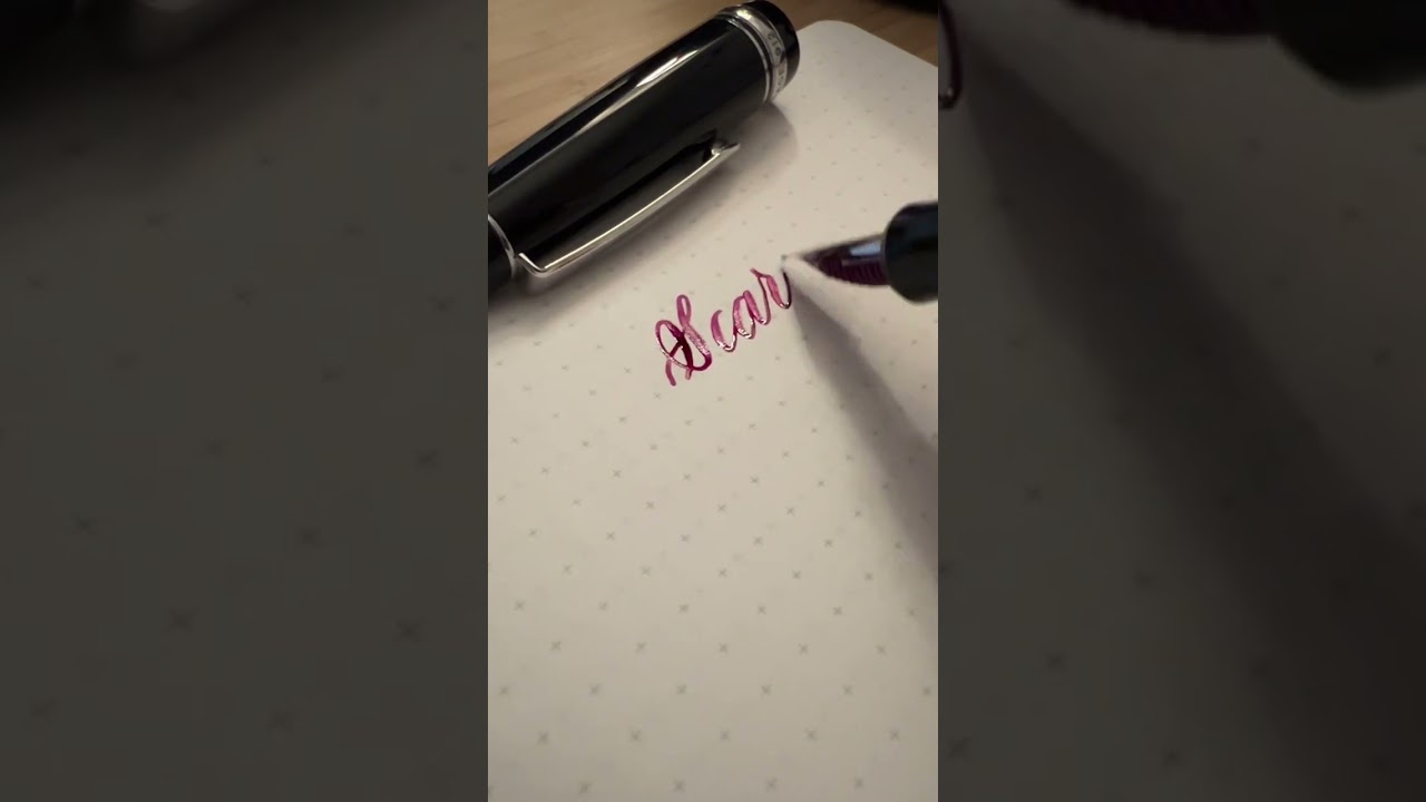 Falcon Flex nib in a Pilot Custom Heritage! 