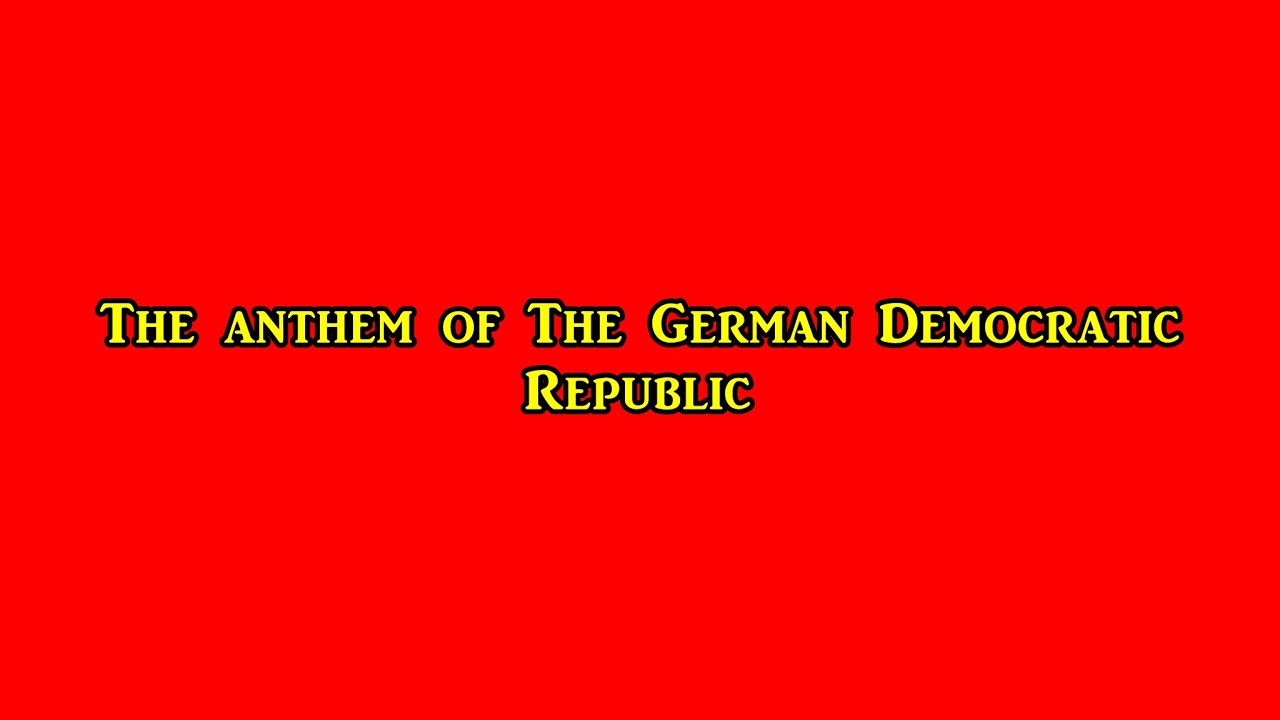 Anthem of The German Democratic Republic (Instrumental)