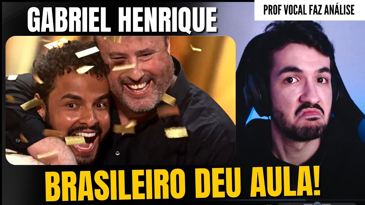 GABRIEL HENRIQUE NO AMERICA'S GOT TALENT / ANÁLISE VOCAL