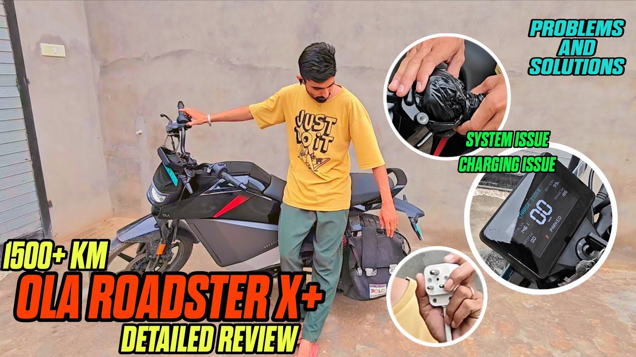 Ola Roadster Bike Detailed Review After 1500 Km || Ola Roadster Bike Problems And Solutions 
