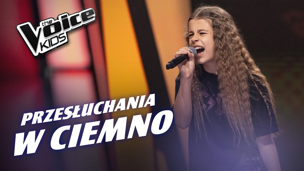 Karolina Musialik - &bdquo;Sweet Child Of Mine&rdquo; - Przesłuchania w ciemno | The Voice Kids Poland 9