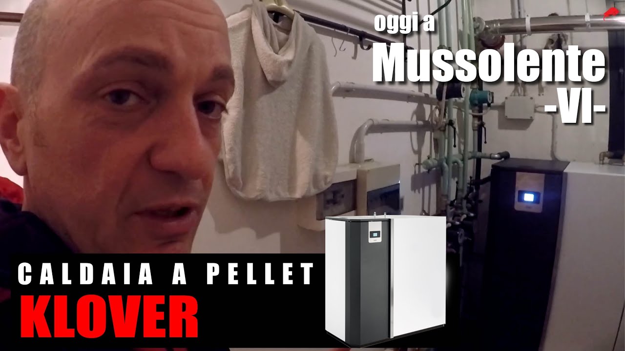 Caldaia a pellet Klover 😱. Mussolente (Vicenza - Veneto)