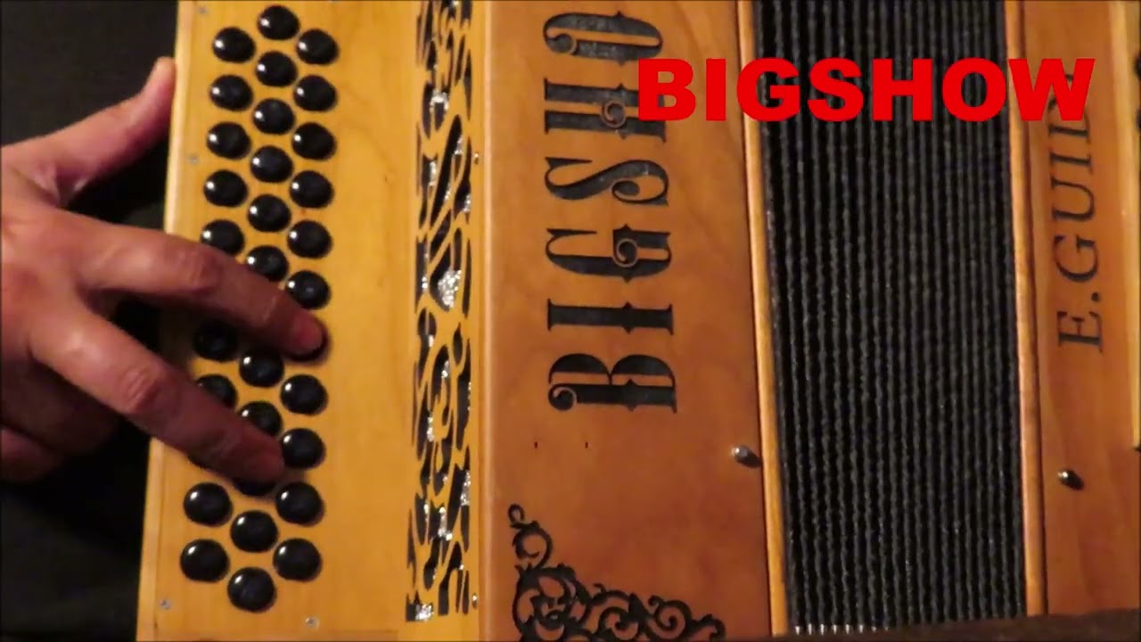 las ma&ntilde;anitas tutorial super facil gratis con pista para practicar y cantar acordeon e,guidi