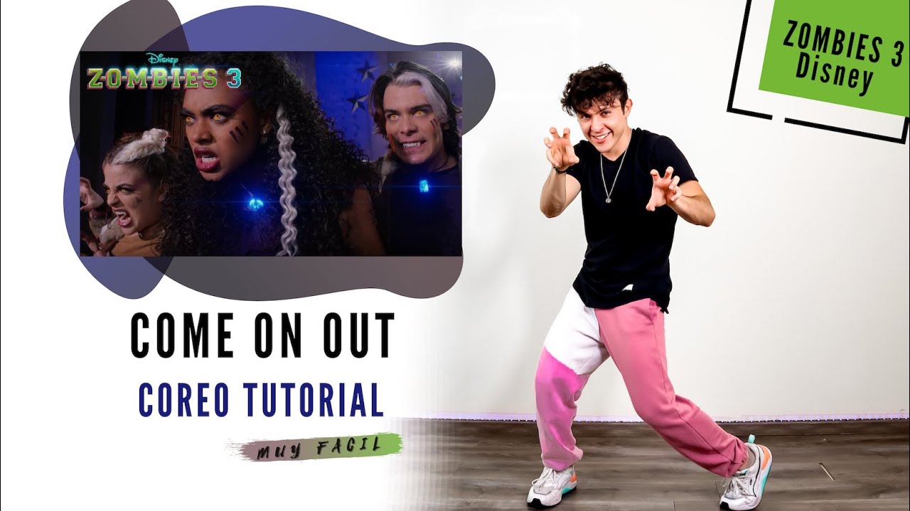 ZOMBIES 3 - Come On Out 🐺 Coreograf&iacute;a Tutorial | Paso a Paso