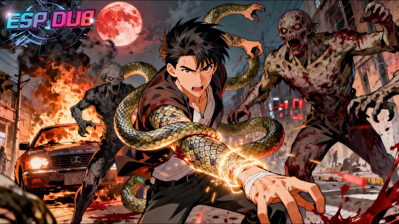 Se abre un agujero negro postapocalíptico y los zombis campan a sus anchas.#españa #anime #manhwa