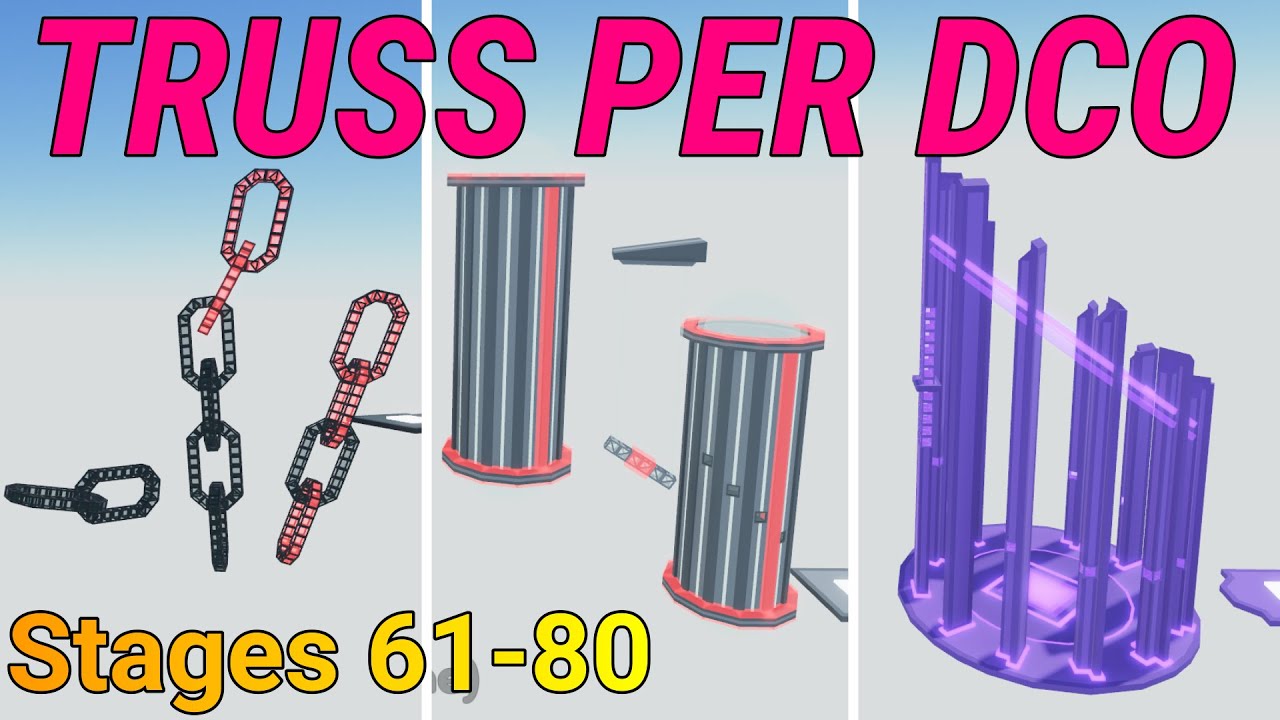 Truss Per Difficulty Chart Obby (Stages 61-80)