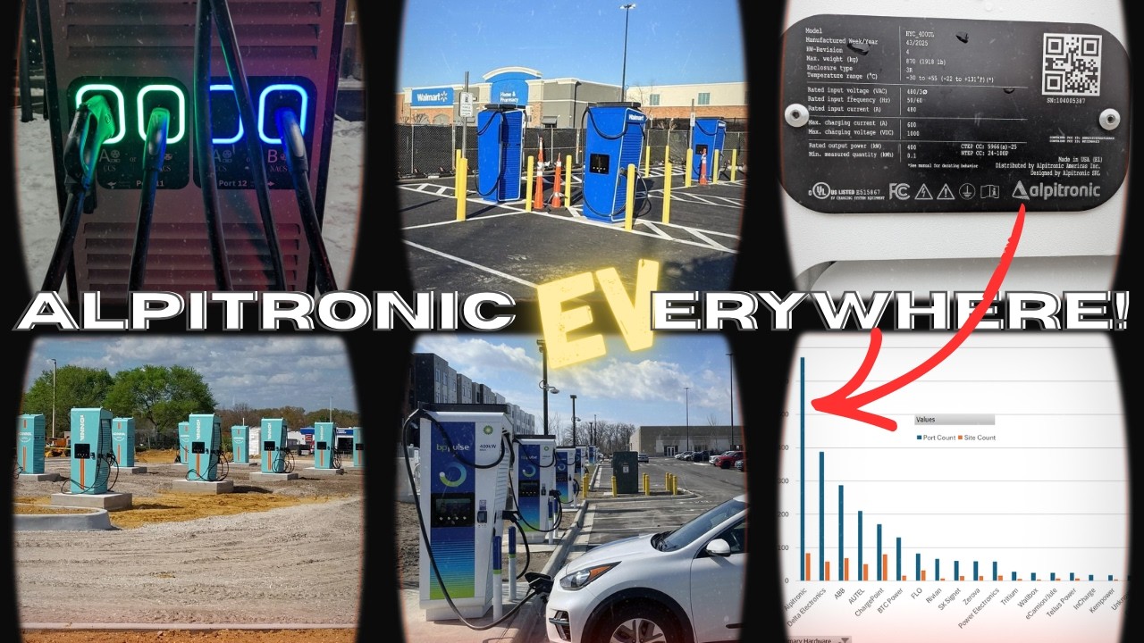 Alpitronic лидирует в сегменте DCFC в первом квартале 🚀 | Весенний всплеск активности Walmart 🛒 |...