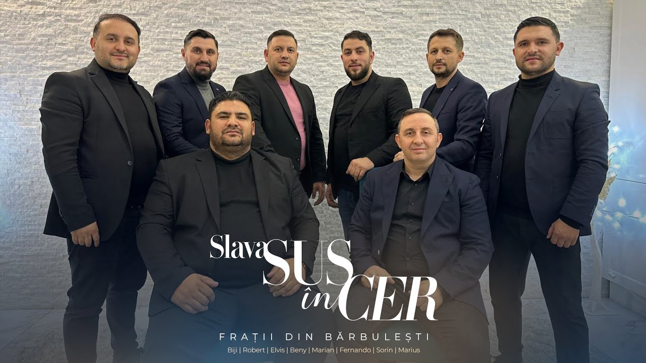 SLAVA SUS IN CER - Fratii din Barbulesti [ Colind 2024 ]