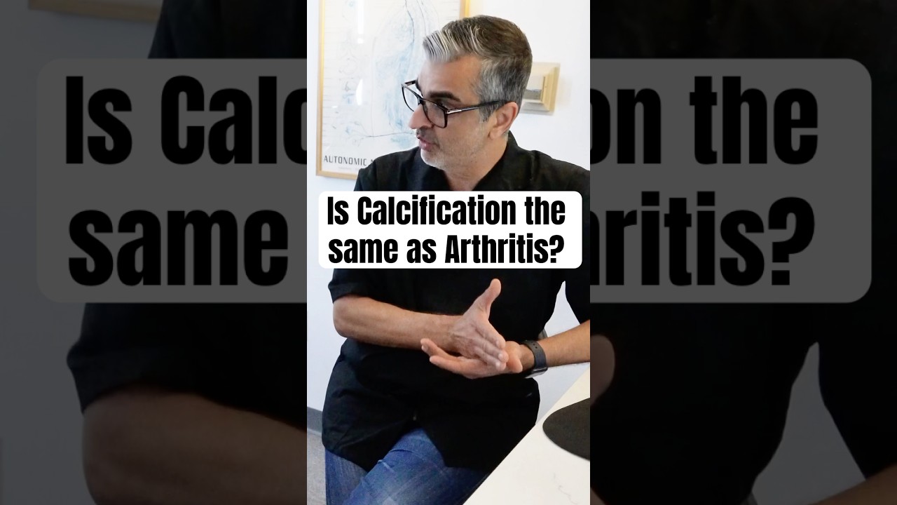Is calcification the same as arthritis? @DrRahim #shorts