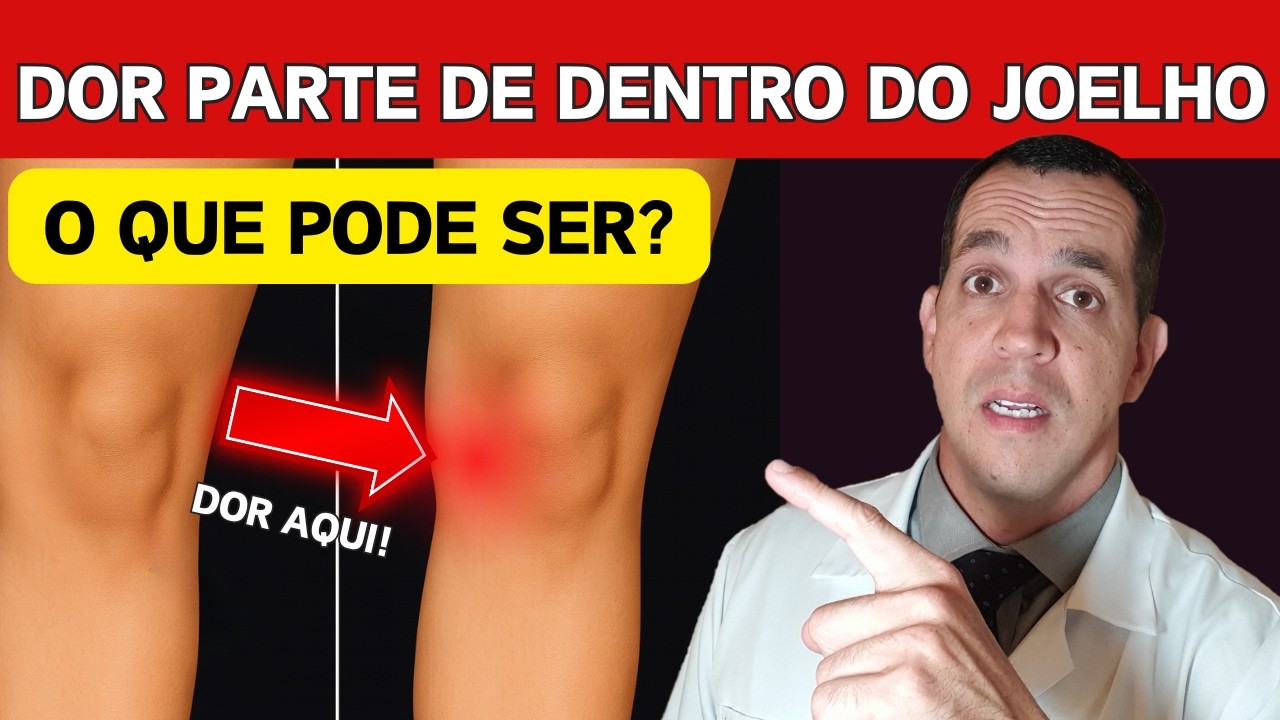 ENTENDA A CAUSA DA DOR INTERNA NO JOELHO E O QUE FAZER AGORA