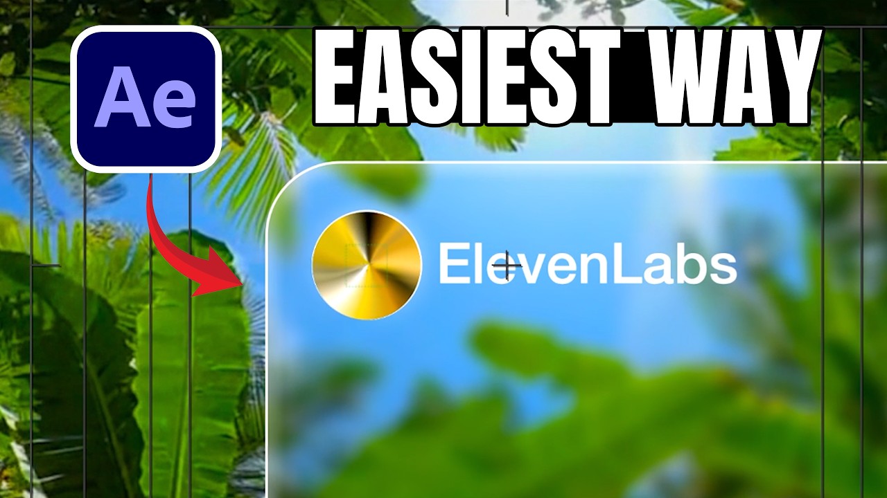 HOW TO MAKE GLASS EFFECT IN AFTER EFFECT EASIEST WAY #GLASSEFFECT #APPLESTYLE #design