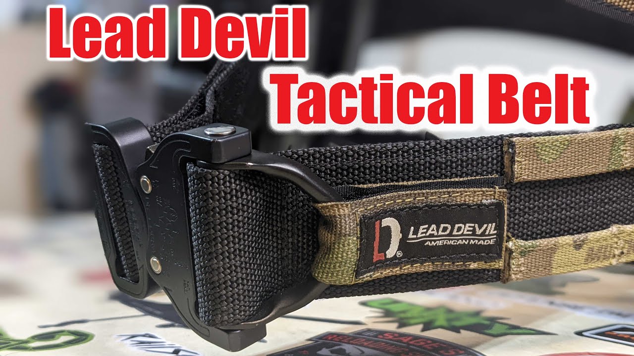 Тактический ремень Lead Devil — посмотрите на эту красоту