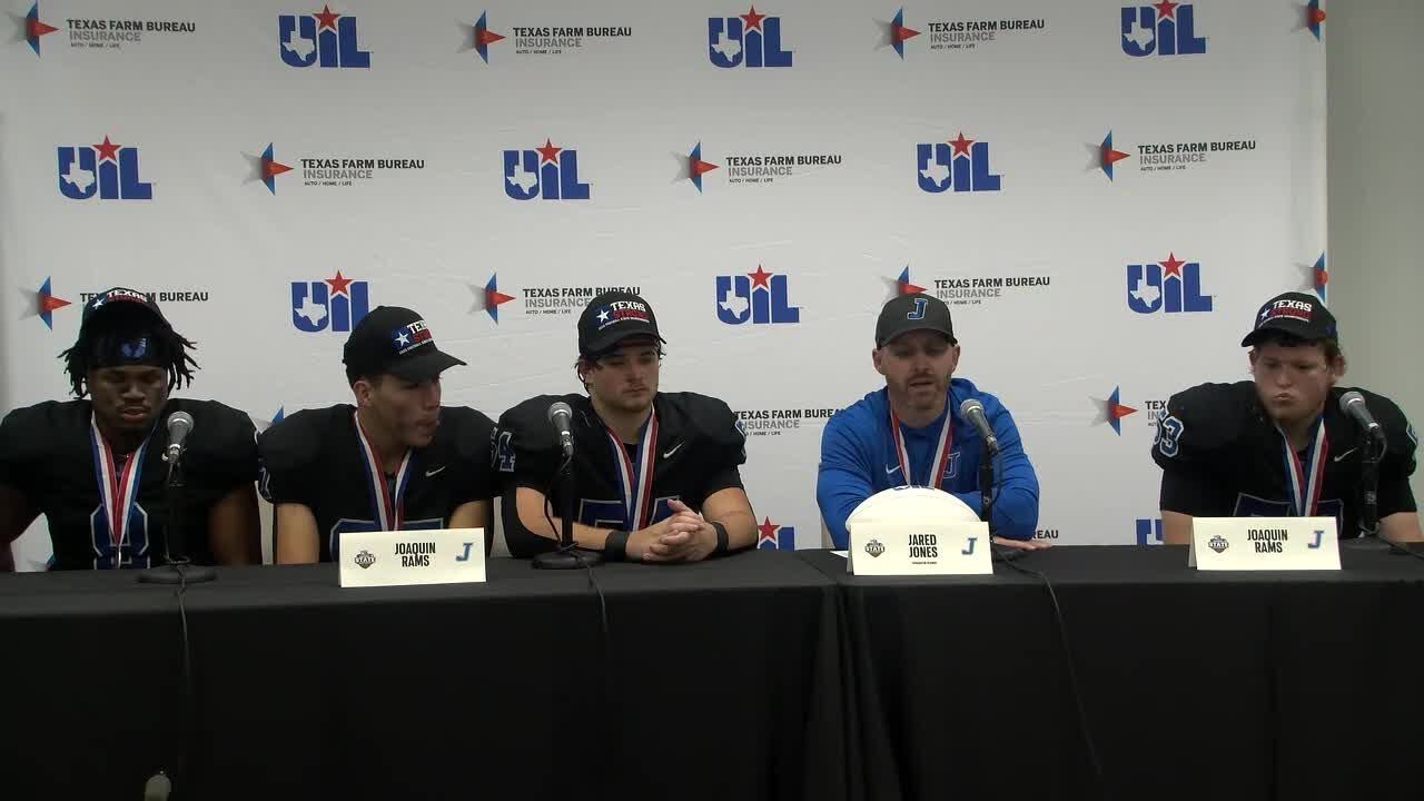 Joaquin Rams state press conference