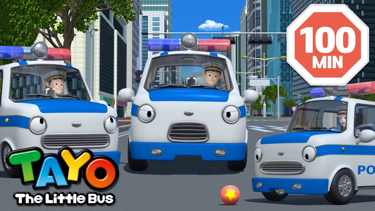 Tayo Character Theater l ✨The Best Moment of Police Car, Pat!✨ l Tayo Episode Club