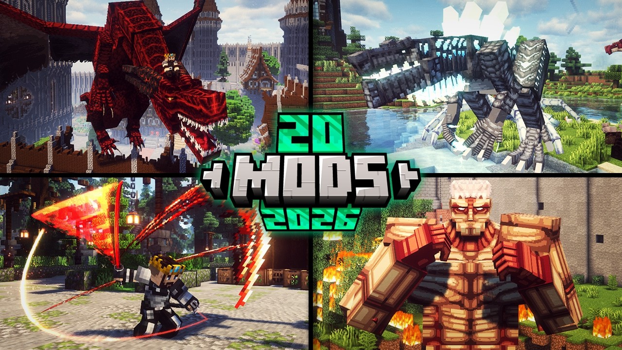 20 лучших модов для Minecraft 1.20.1+ (2026)