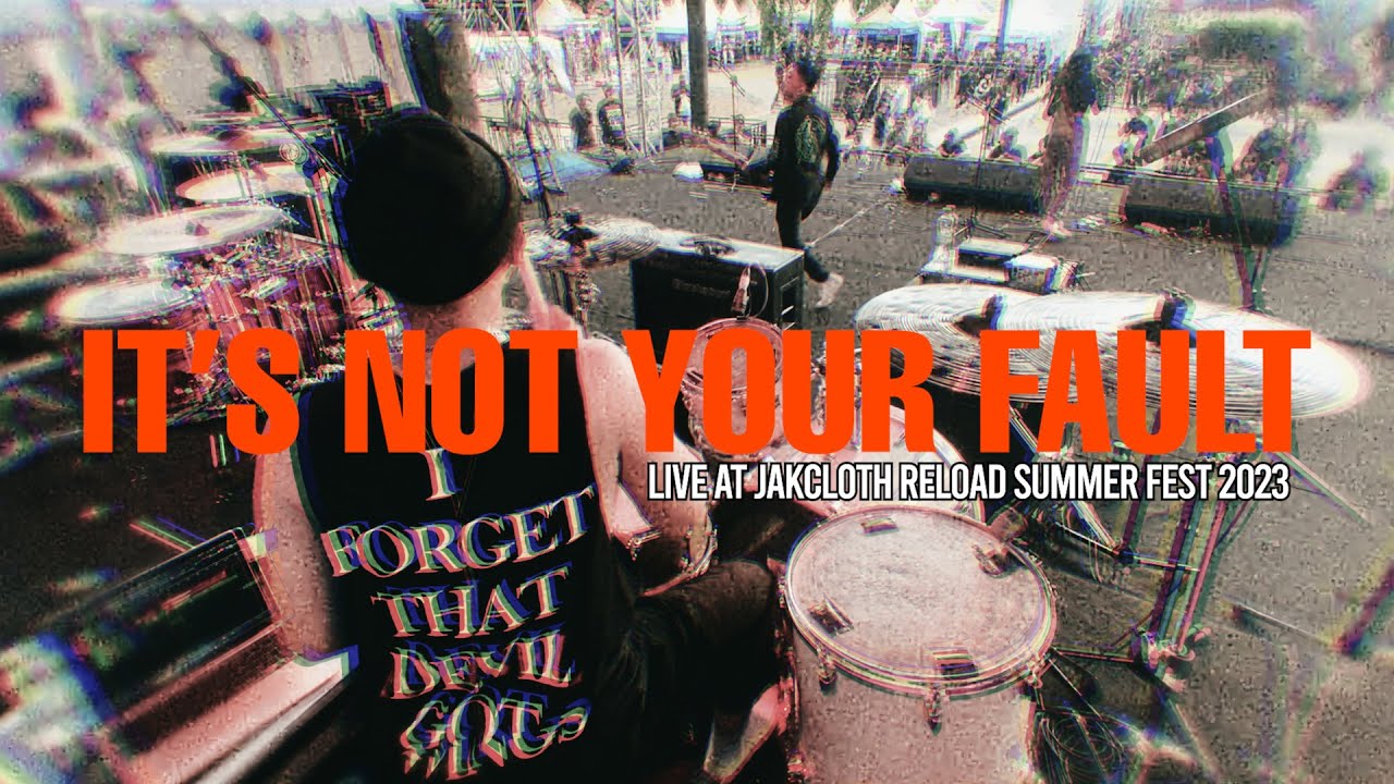 Knuckle Bones - It's Not Your Fault (Drum Cam) Live at JAKCLOTH RELOAD SUMMER FEST (Jakarta)