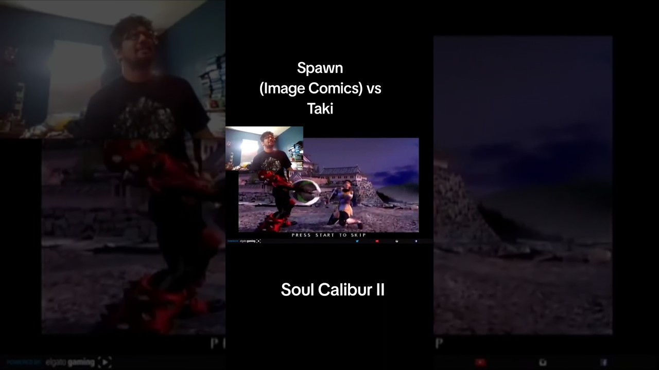 Spawn (Image Comics) vs Taki - Soul Calibur II (Xbox)