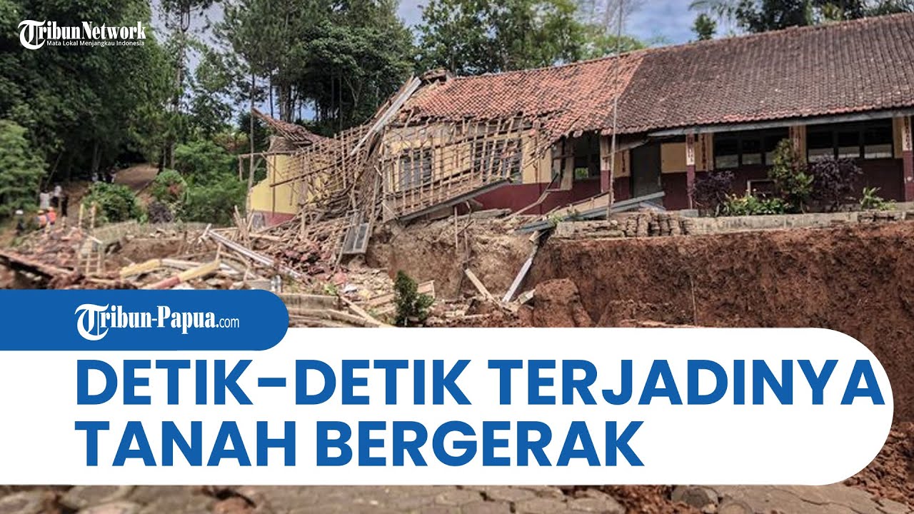VIRAL! FENOMENA TANAH BERGERAK Terjadi di Bandung Barat, di Kampung Cigombong