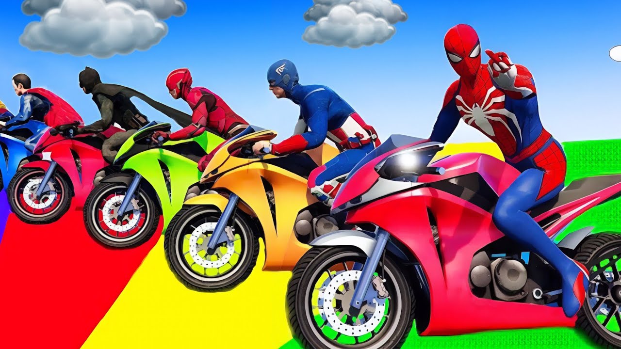 Rescue Spider-Man, Hulk vs Iron Man is a fun GTA 5 game / Day 9 سبايدر مان ينقذ فينوم وباتمان 