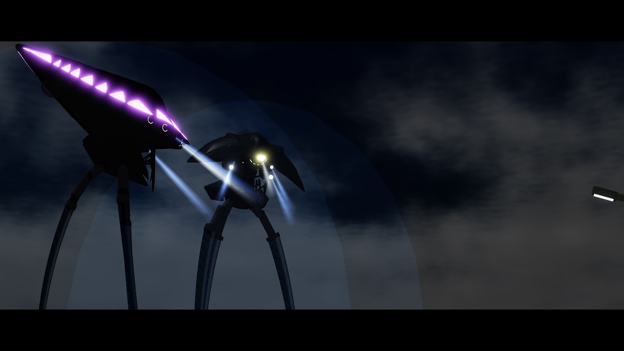 Testing the new War of The Worlds G:C update by playing as a Tripod and an Uberpood!!!