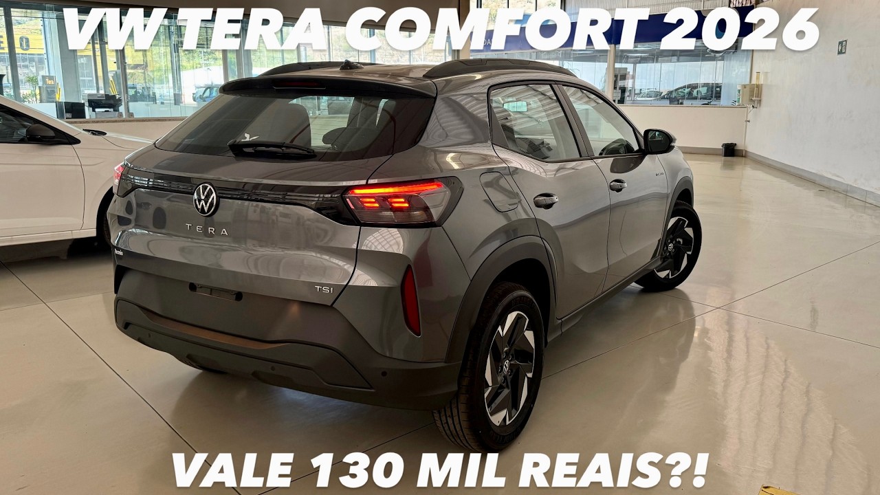 Avaliação VW Tera Comfort 2026 - VALE 130 MIL REAIS?! (4K) 