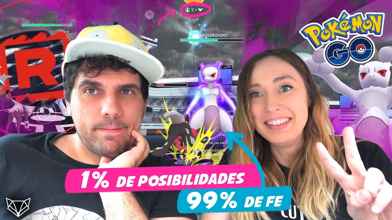 ⚠️ ¡SOLOS ANTE EL PELIGRO! ENFRENTAMOS A MEWTWO OSCURO ENTRE 2 EN POKÉMON GO [Neludia]