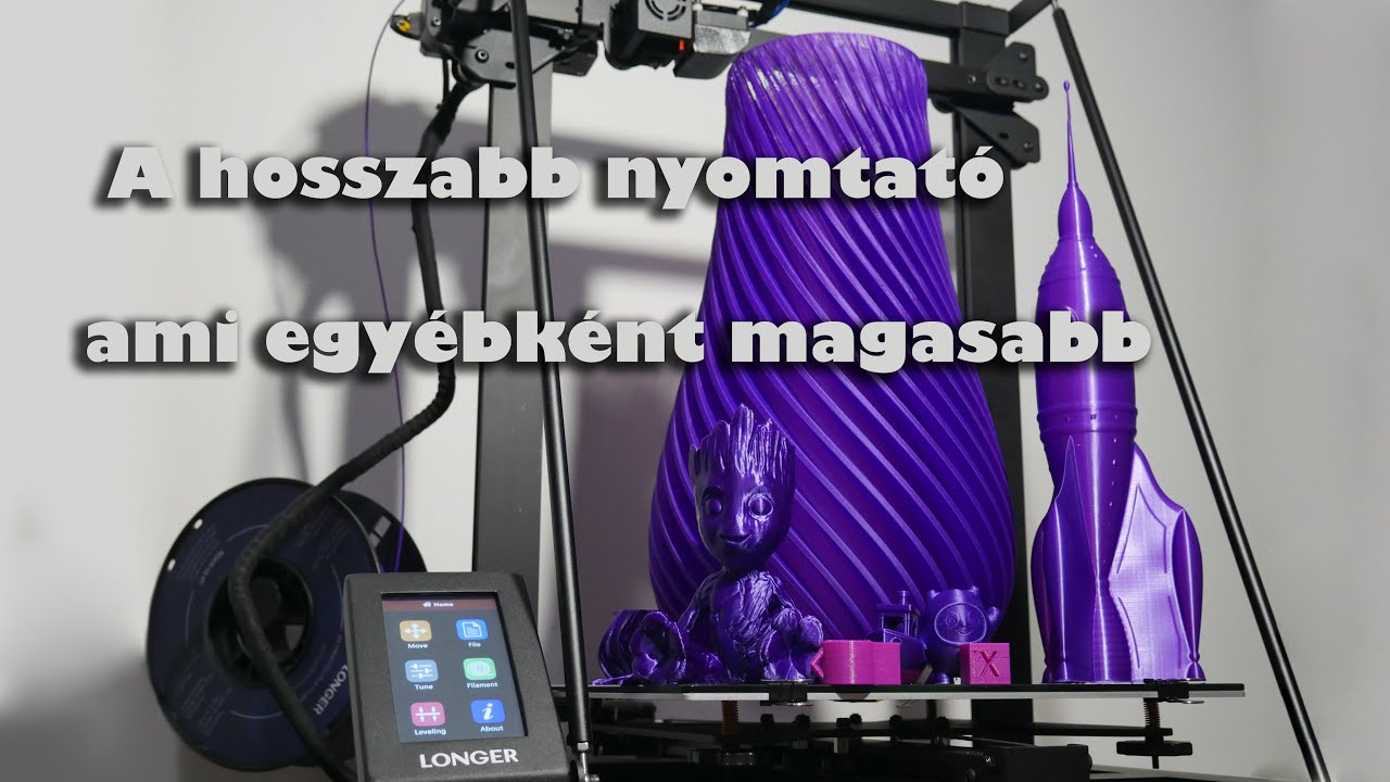 A hosszabb nyomtató ami egyébként magasabb | Longer LK5 pro ◆ Eszközteszt