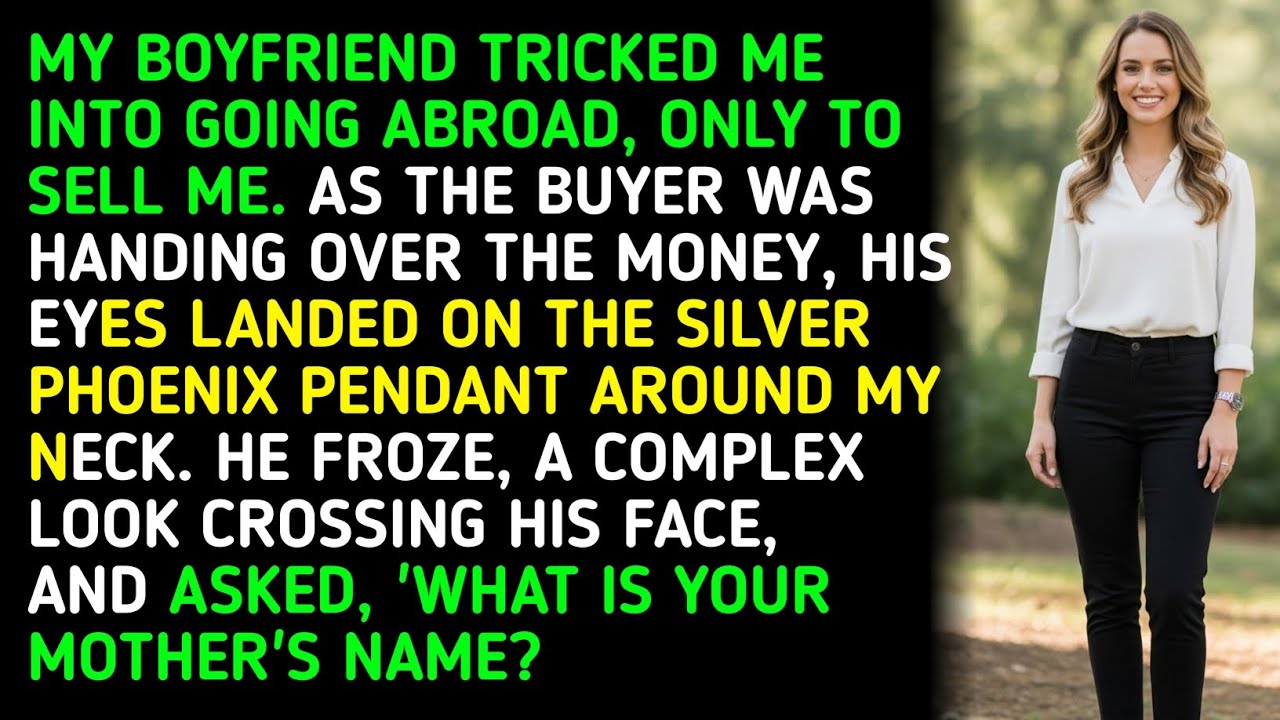 MY BOYFRIEND TRICKED ME INTO GOING ABROAD, ONLY TO SELL ME. AS THE BUYER WAS HANDING OVE.... 