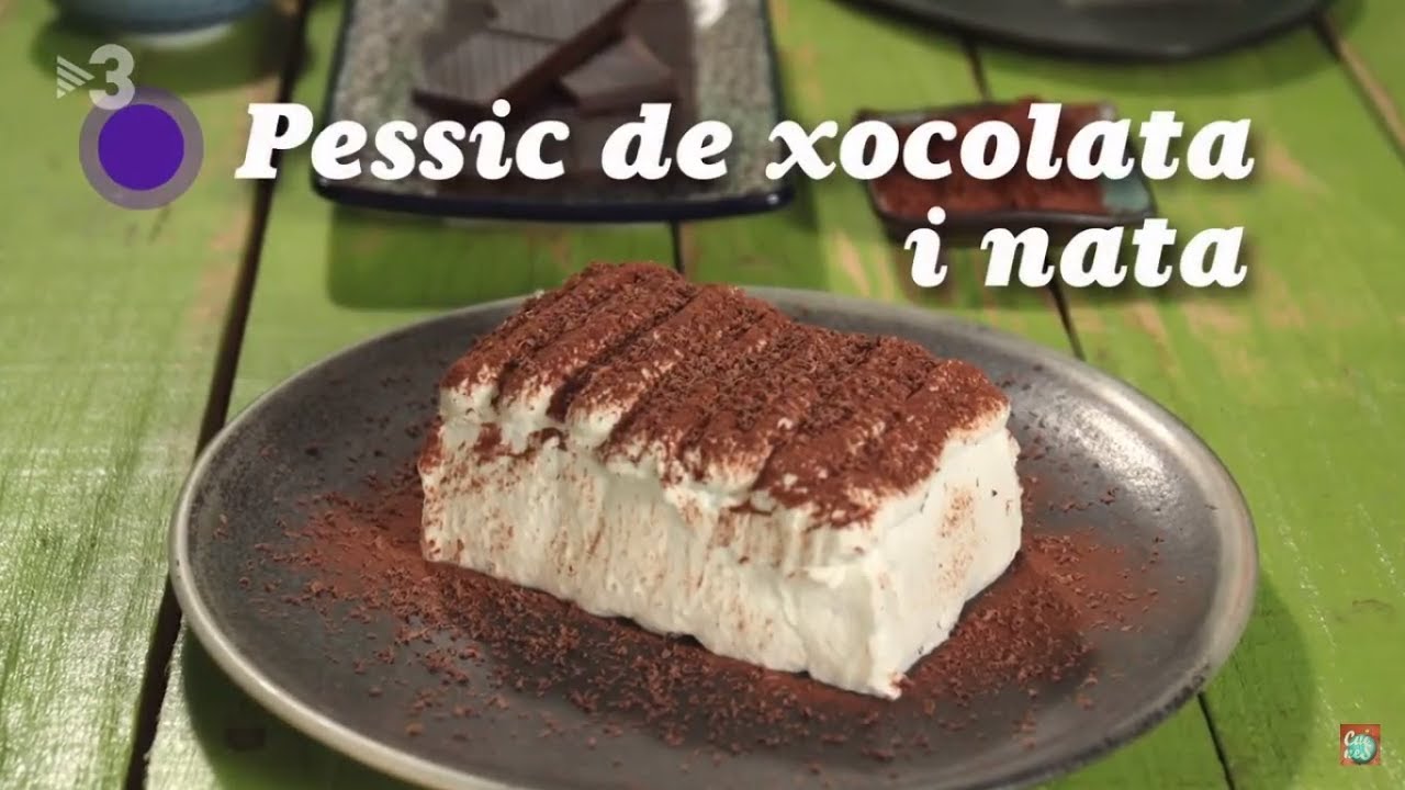 Pessic de xocolata i nata