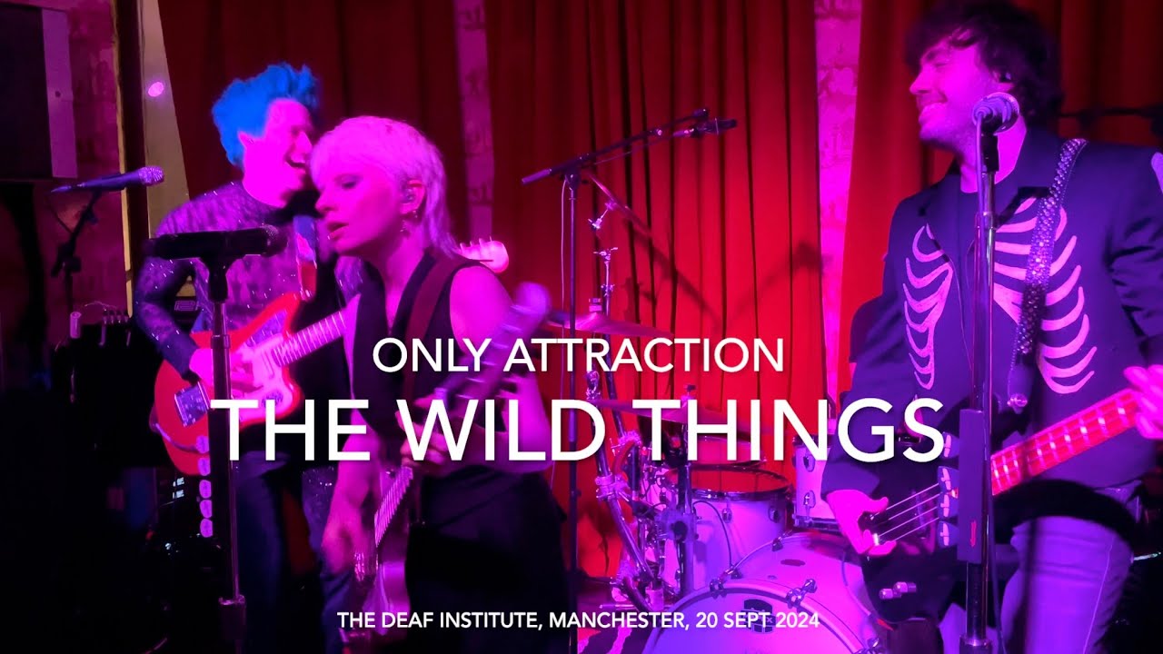 The Wild Things - Only Attraction - Live 4k @ The Deaf Institute, Manchester, 20 September 2024