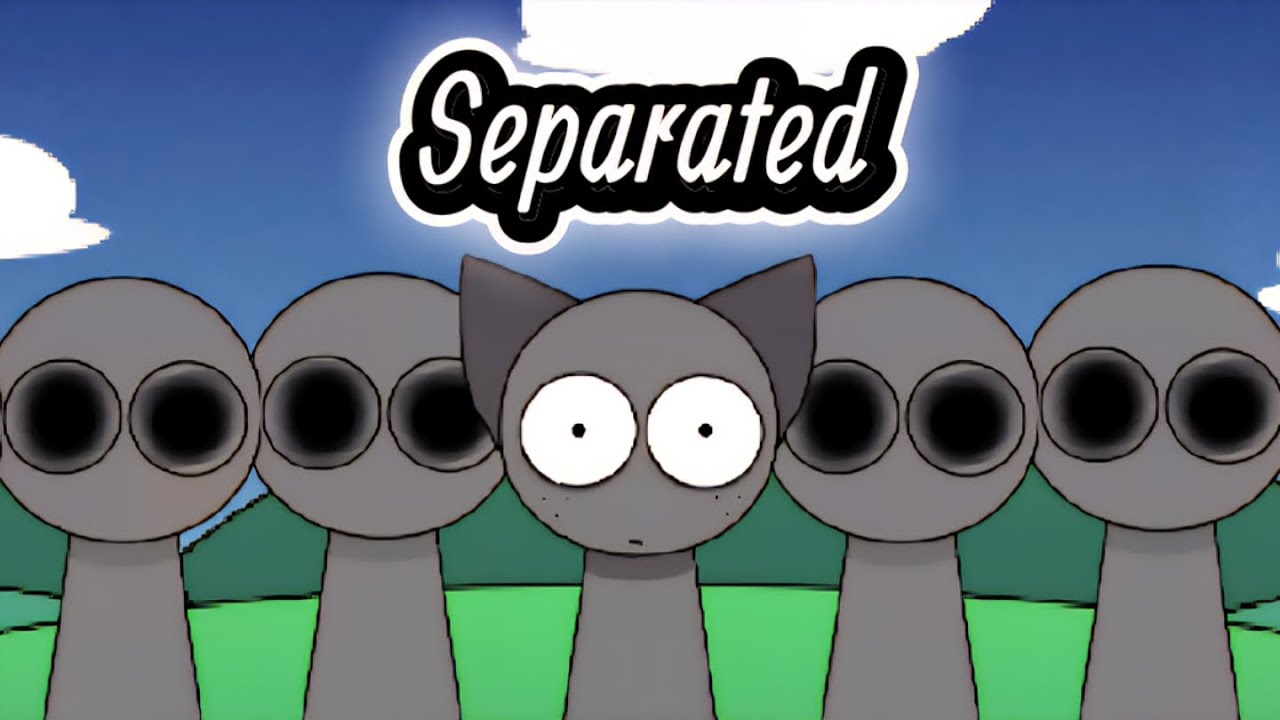 'Separated' -Sprunki: Temu Gray's Special Hell Mix