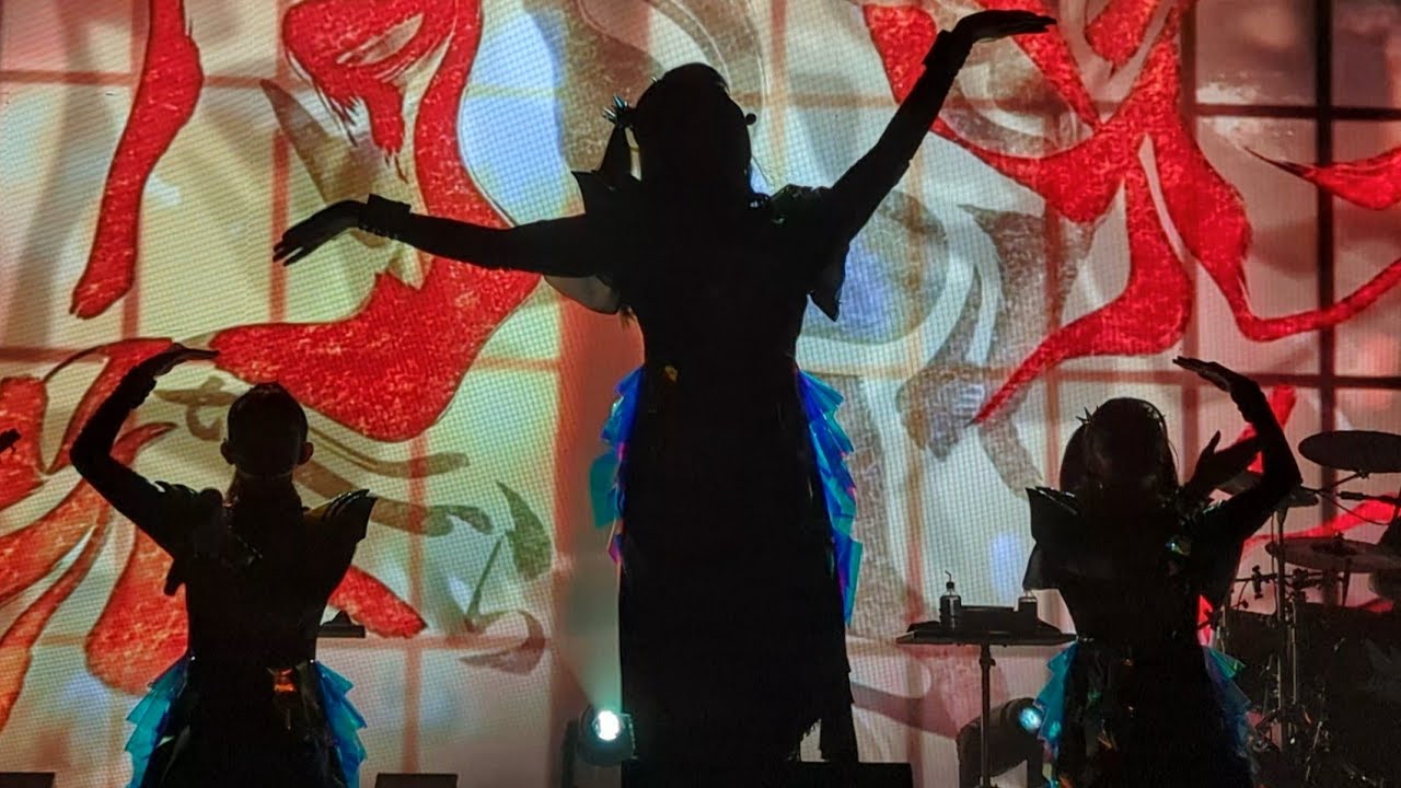 BABYMETAL METALI!! live with Kami band intro @ Toyota Oakdale Theatre, Wallingford CT 2023.09.09.