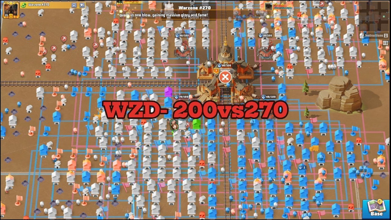 200 vs 270 - Warzone Duel (SvS)  |  LAST WAR